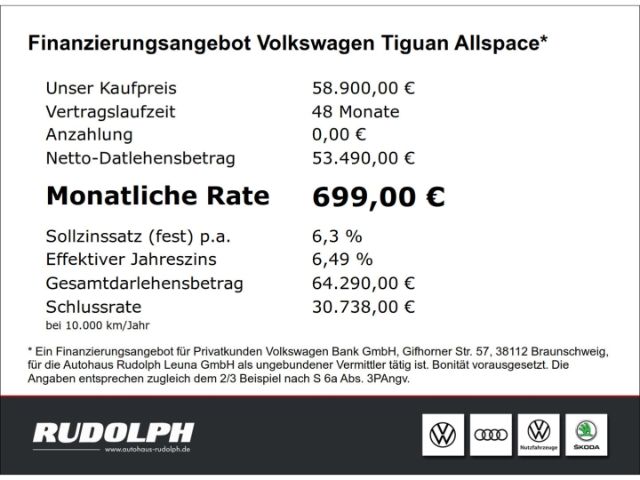 Volkswagen Tiguan 2.0 TDI Allspace DSG Move