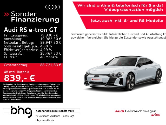 Audi RS e-tron GT Quattro