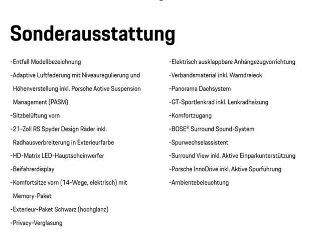 Porsche Cayenne E-Hybrid