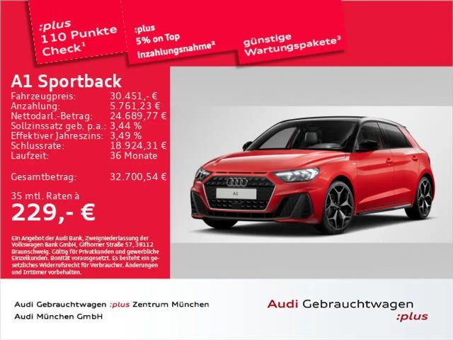 Audi A1 35 TFSI S-Line S-Tronic