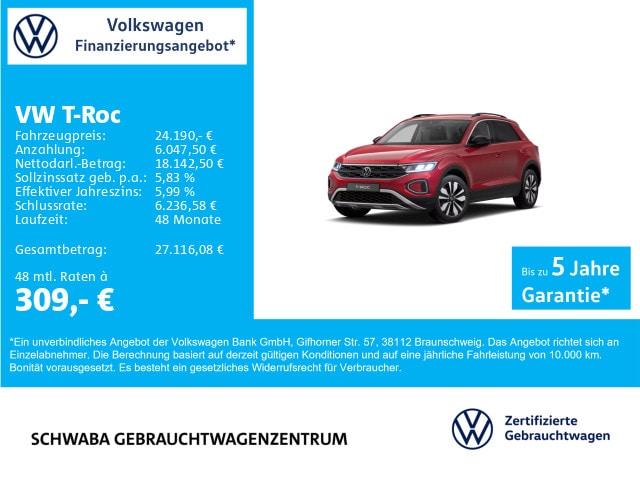Volkswagen T-Roc 1.0 TSI