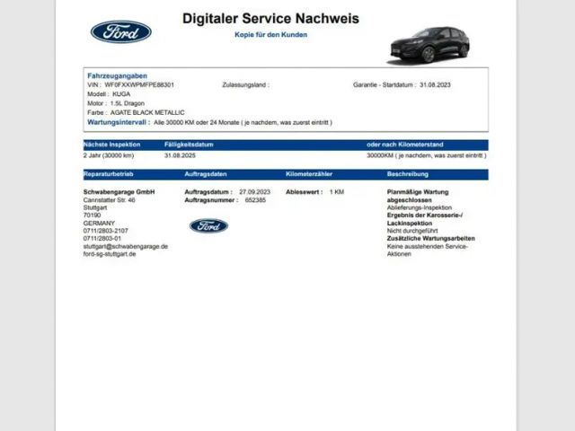 Ford Kuga ST Line X