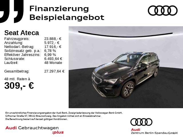 Seat Ateca 1.5 TSI DSG
