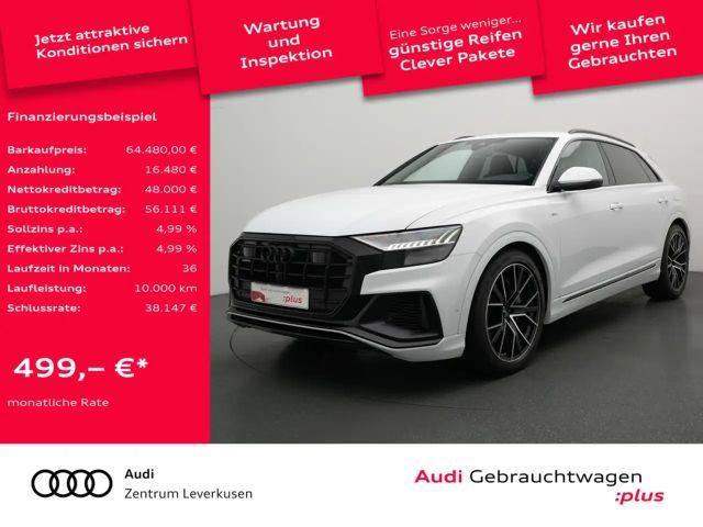 Audi Q8 e MATRIX RAUTE LUFT LEDER B&O ACC MEMORY N