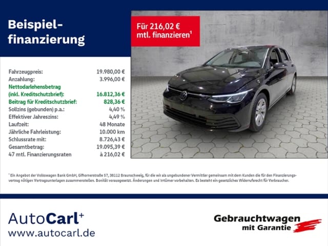 Volkswagen Golf 2.0 TDI Golf VIII