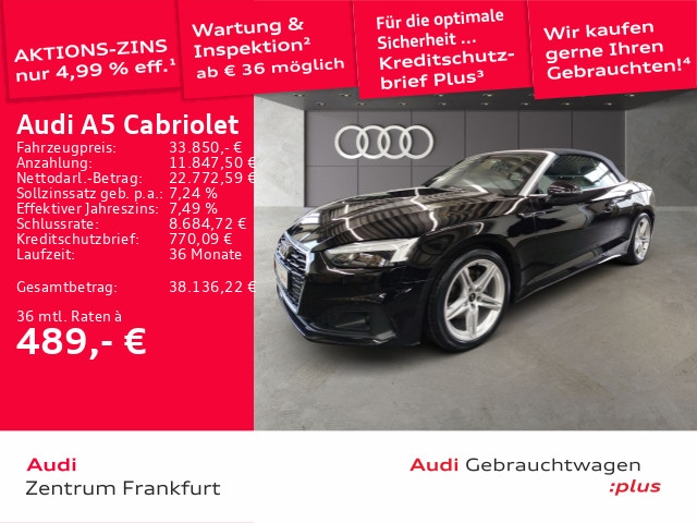 Audi A5 35 TFSI Cabriolet S-Tronic
