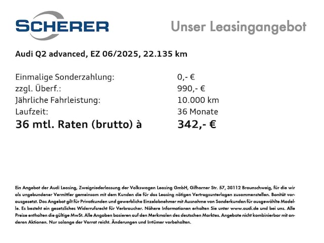 Audi Q2 35 TFSI S-Tronic