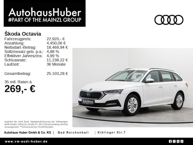 Skoda Octavia 2.0 TDI Ambition Combi