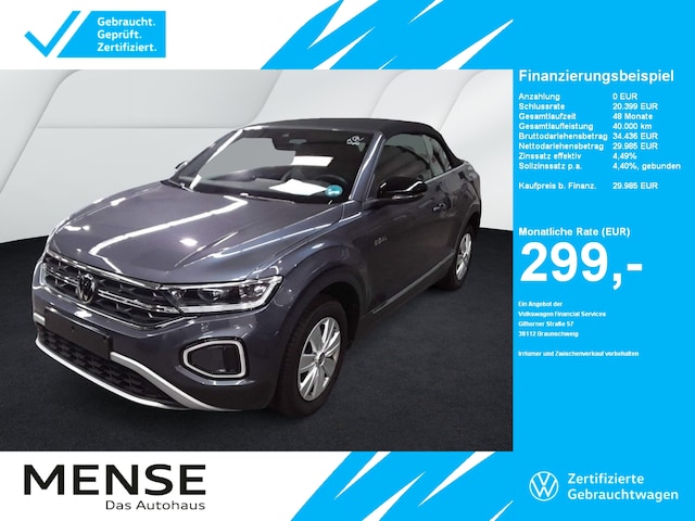 Volkswagen T-Roc 1.5 TSI Cabriolet DSG