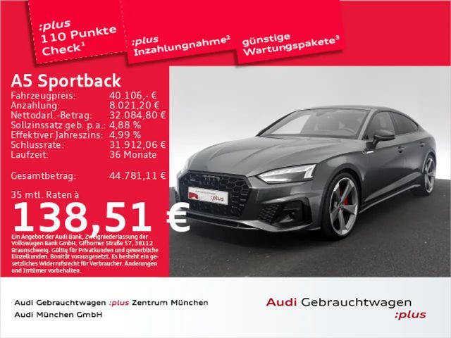 Audi A5 40 TDI Quattro S-Line S-Tronic