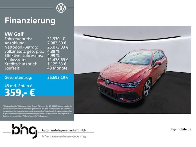 Volkswagen Golf 2.0 TSI DSG GTI