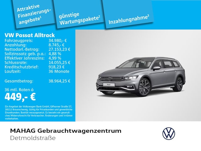 Volkswagen Passat 2.0 TDI AllTrack DSG Variant