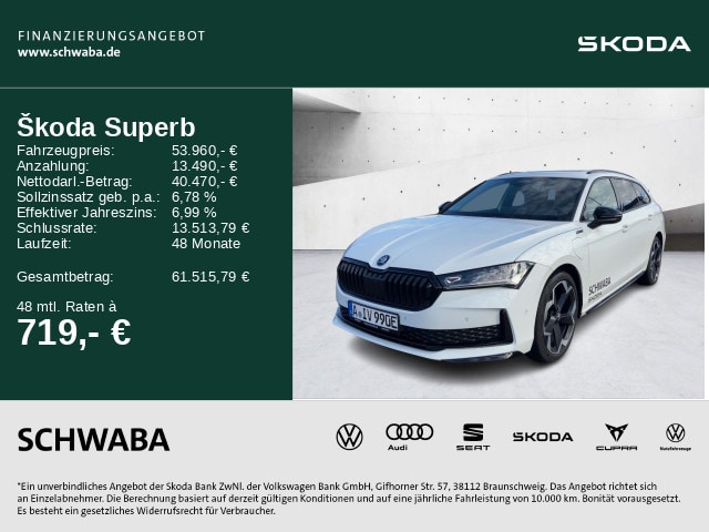 Skoda Superb Combi Sportline iV