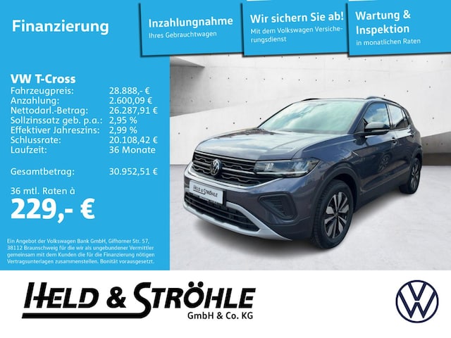 Volkswagen T-Cross 1.0 TSI DSG