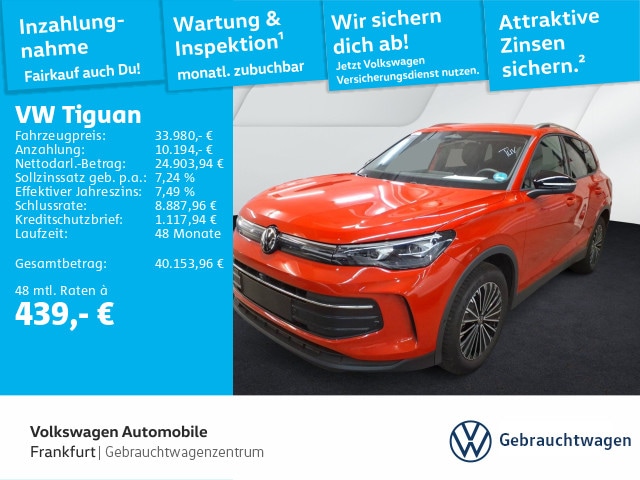 Volkswagen Tiguan 1.5 eTSI DSG Life