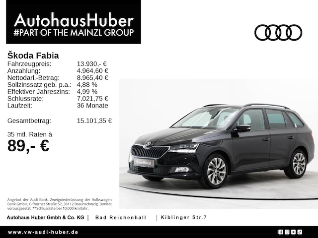 Skoda Fabia 1.0 TSI Clever Combi