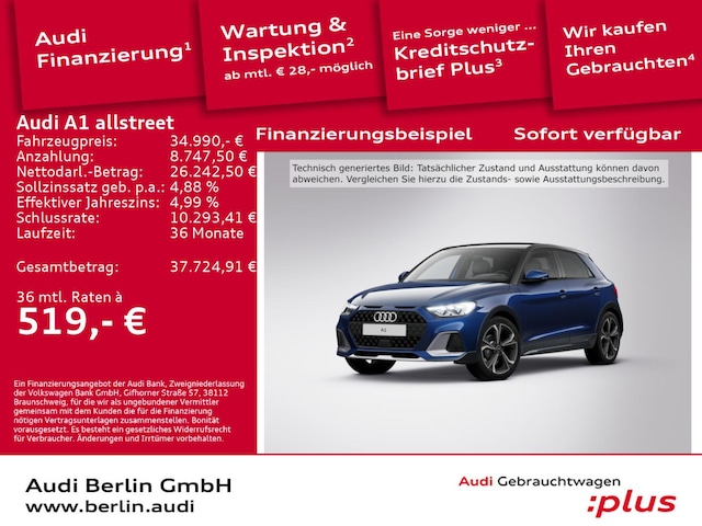 Audi A1 30 TFSI Allstreet S-Tronic