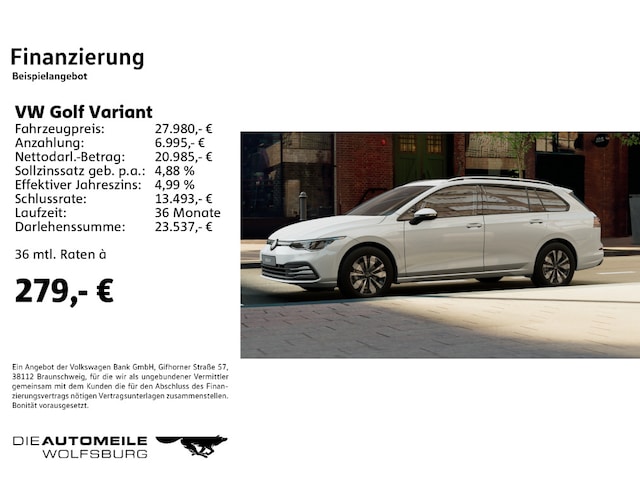 Volkswagen Golf Golf VIII Move Variant