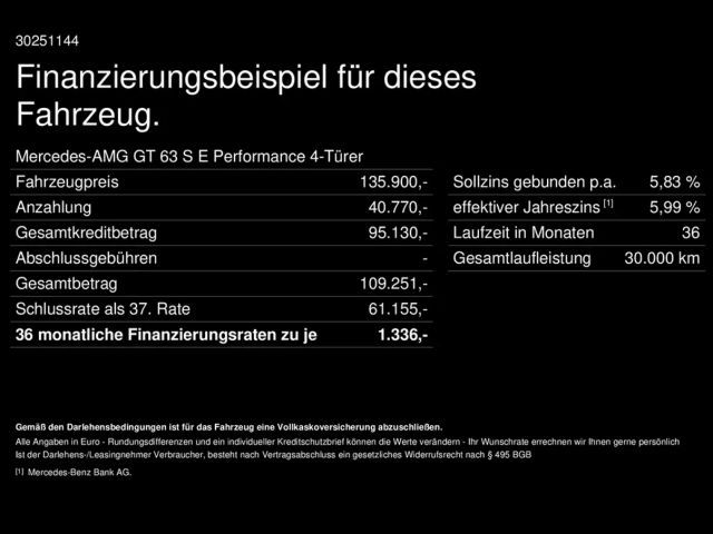 Mercedes-Benz AMG GT AMG Line Sedan