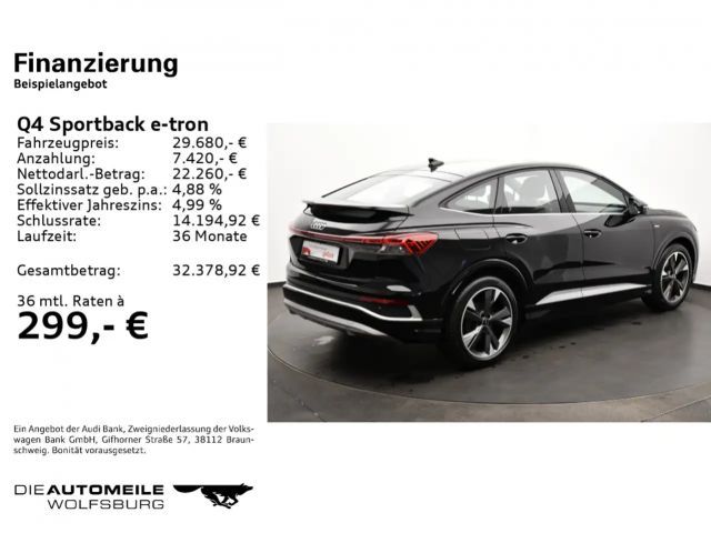 Audi Q4 e-tron 40 S-Line Sportback