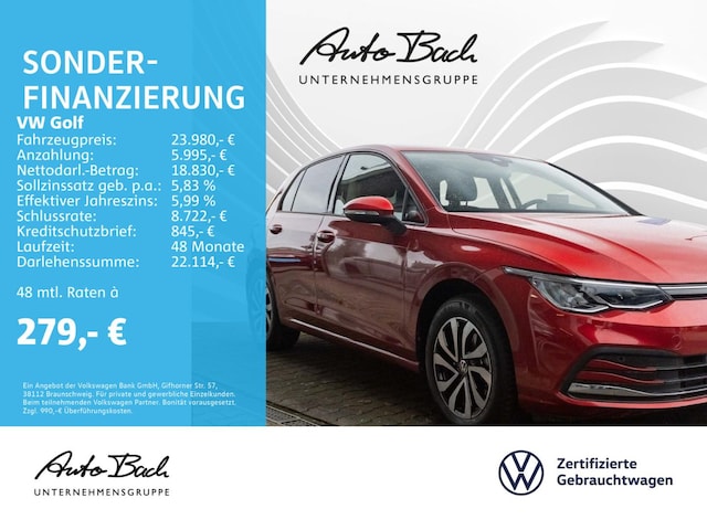 Volkswagen Golf 1.5 eTSI DSG Golf VIII