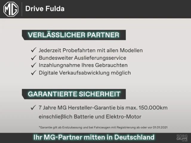 MG MG3 Standard Standard range