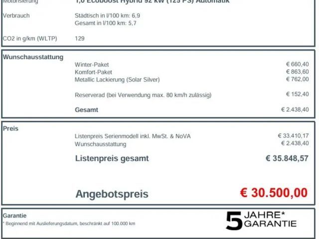 Ford Puma EcoBoost Titanium