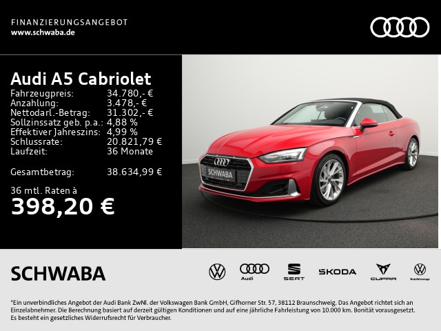 Audi A5 35 TFSI Cabriolet S-Tronic