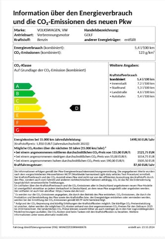 Volkswagen Golf 1.5 TSI Golf VIII Life