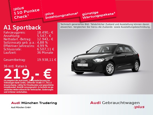 Audi A1 25 TFSI S-Tronic Sportback