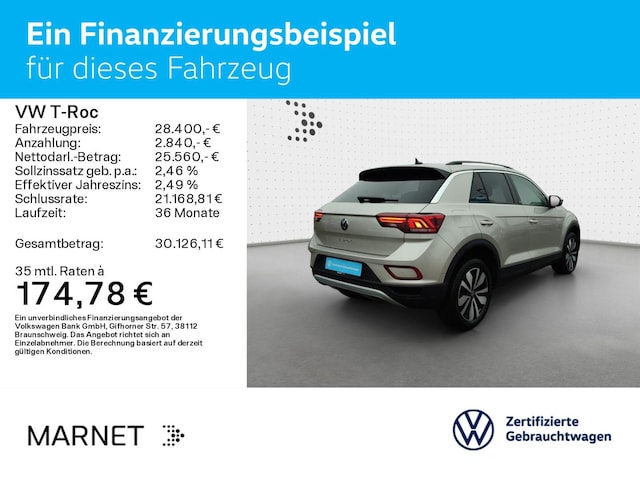 Volkswagen T-Roc 1.5 TSI DSG Move