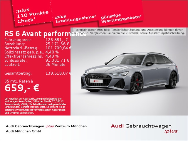 Audi A6 e-tron Avant Performance Quattro