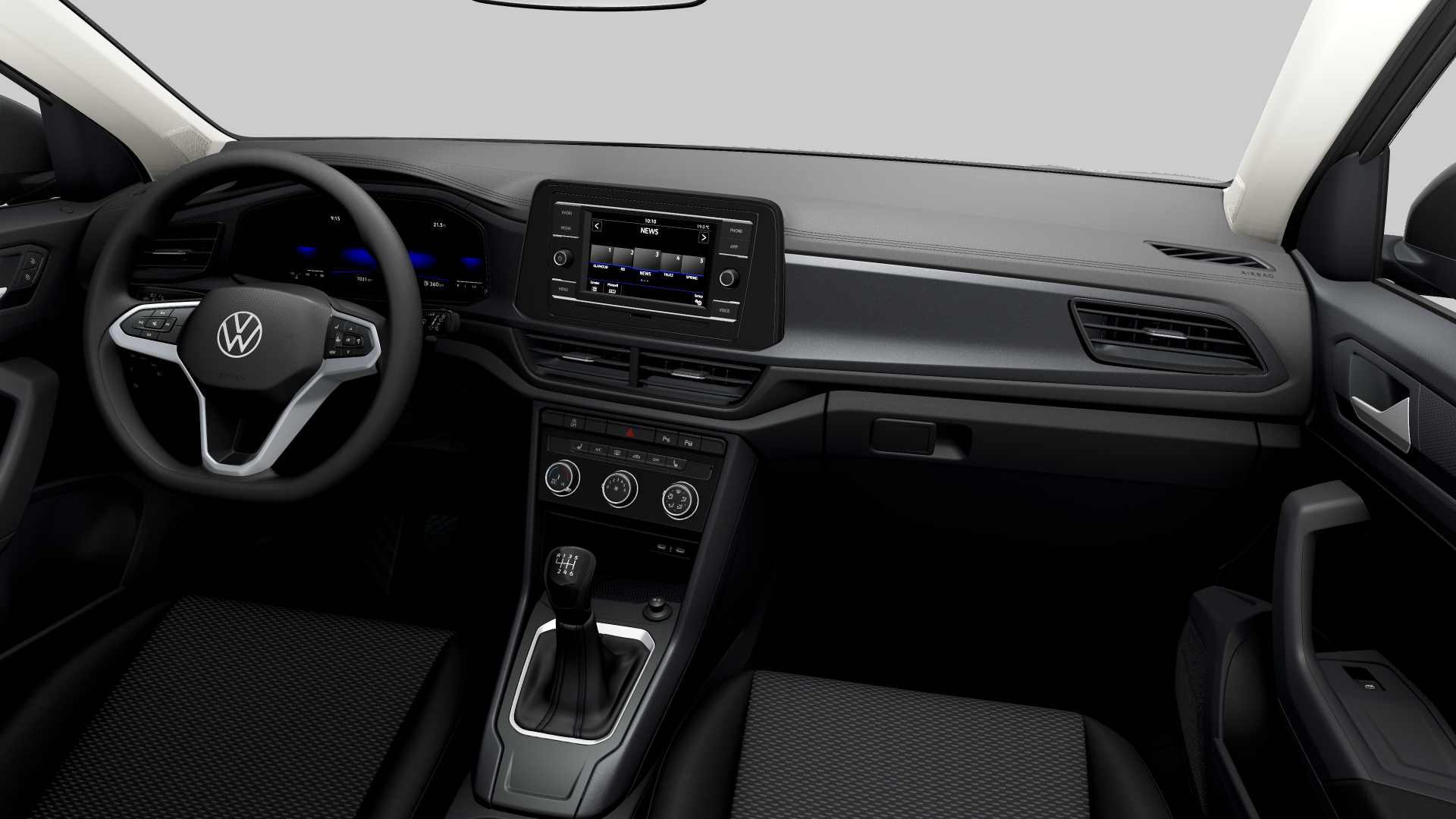 Volkswagen T-Roc T-Roc 1.0 TFSI LED+DAB+Bluetooth+Sitzh.+USB