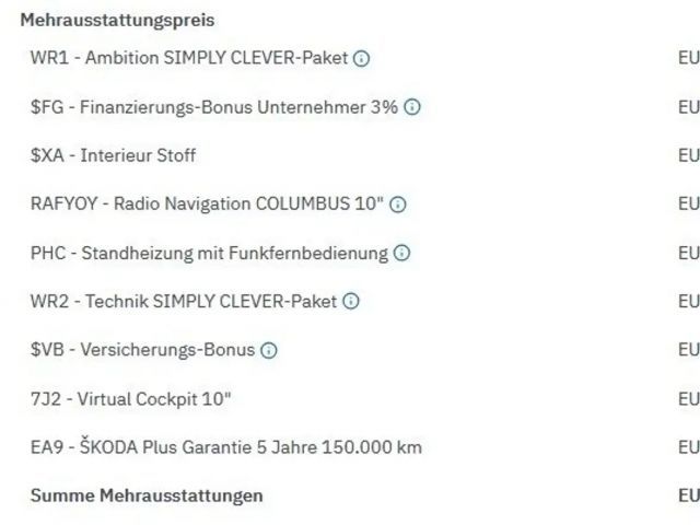 Skoda Octavia Ambition Combi