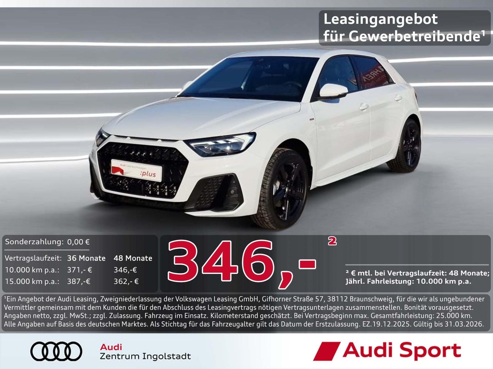 Audi A1 35 TFSI S-Line Sportback