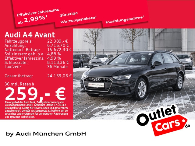 Audi A4 30 TDI Avant S-Tronic