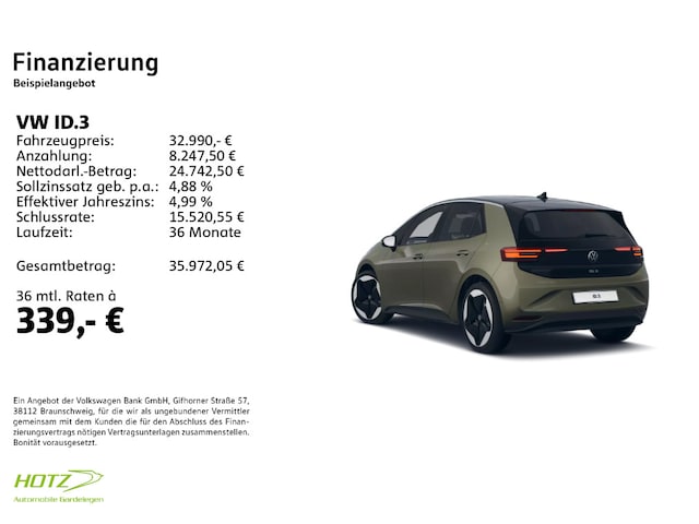 Volkswagen ID.3 Performance Pro