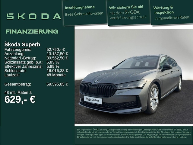 Skoda Superb 2.0 TDI 4x4 Combi Sportline