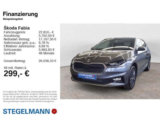 Skoda Fabia 1.0 TSI Tour