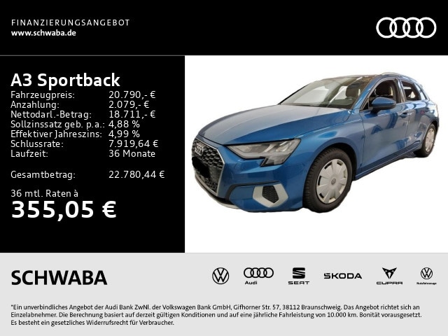 Audi A3 30 TDI Sportback