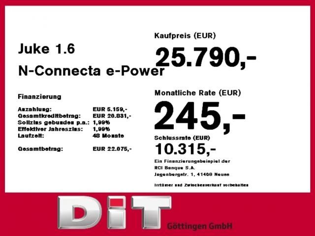 Nissan Juke N-Connecta
