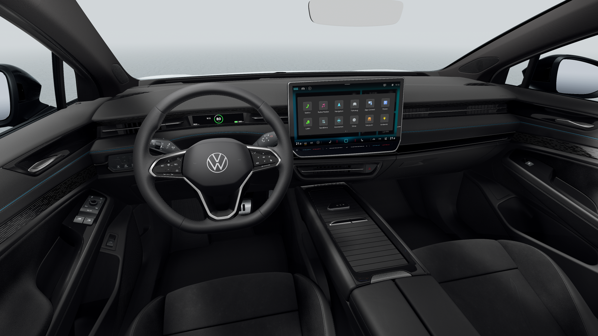 Volkswagen ID.7 Pro IQ-LIGHT DIGITAL COCKPIT 19 AREA-VIEW AHK NAVI PDC ACC DAB