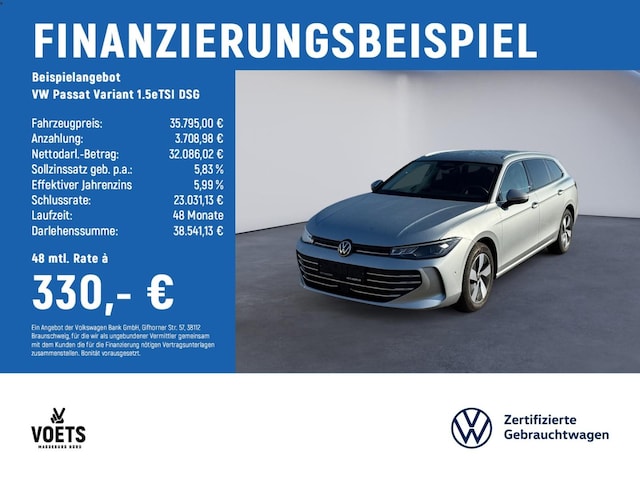 Volkswagen Passat 1.5 eTSI Business DSG Variant