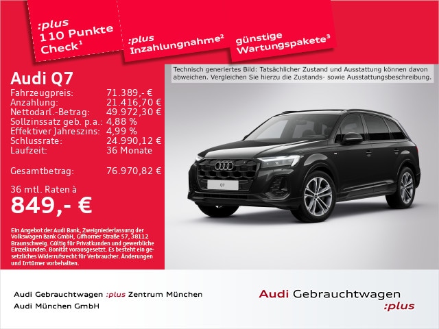 Audi Q7 50 TDI Quattro S-Line