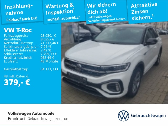 Volkswagen T-Roc 2.0 TSI 4Motion DSG R-Line