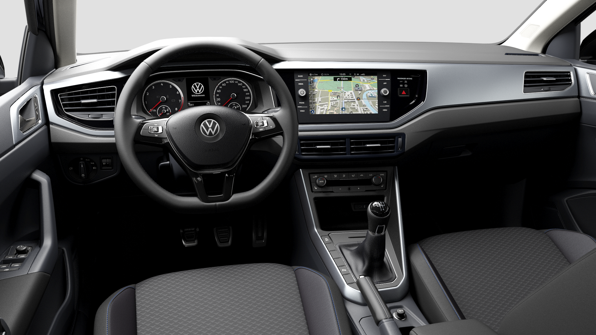 Volkswagen Polo Polo 1.0 United NAVI + SHZ + PDC + GJR 15-ZOLL-ALU