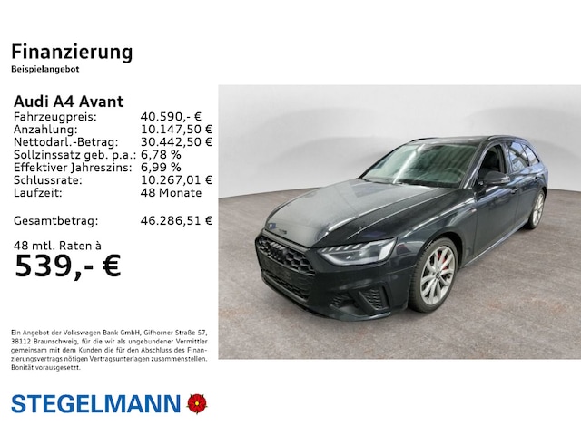 Audi A4 50 TDI Avant Quattro S-Line