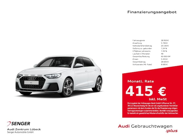Audi A1 25 TFSI S-Tronic Sportback