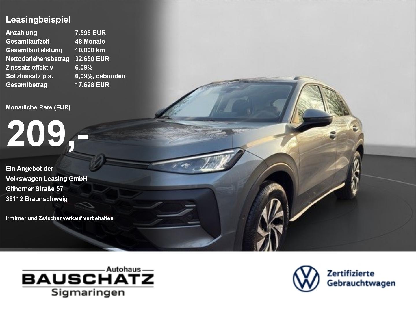 Volkswagen T-Roc 1.5 eTSI DSG Life
