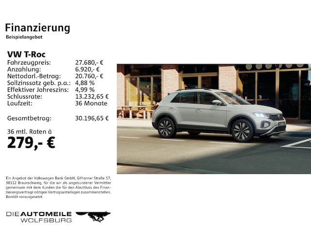 Volkswagen T-Roc 1.5 TSI DSG Move